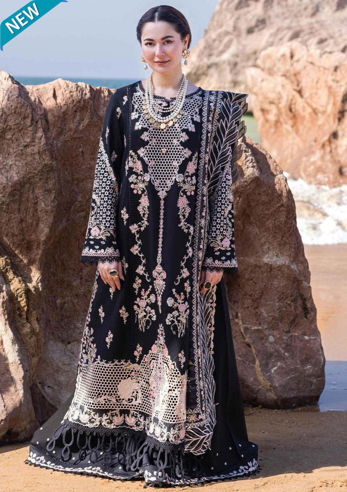 New Collection Qalamkar Sahil Kinare Rima – FP#04