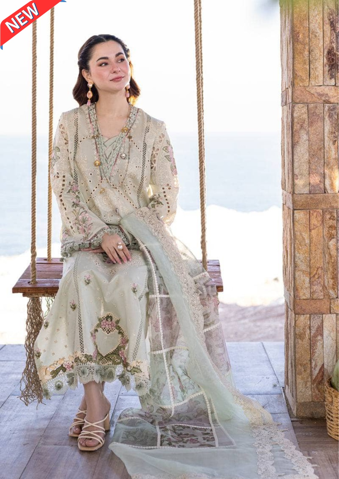 Qalamkar Sahil Kinare Rania Luxury Lawn FP-15