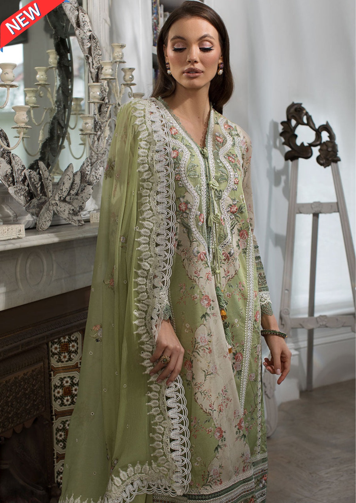 Sobia Nazir Luxury Lawn Collection -14A