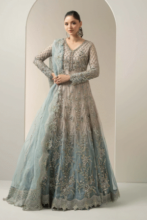 Maria.B Mbroidered Collection –( FC-02 | Luxury Unstitched Suit)