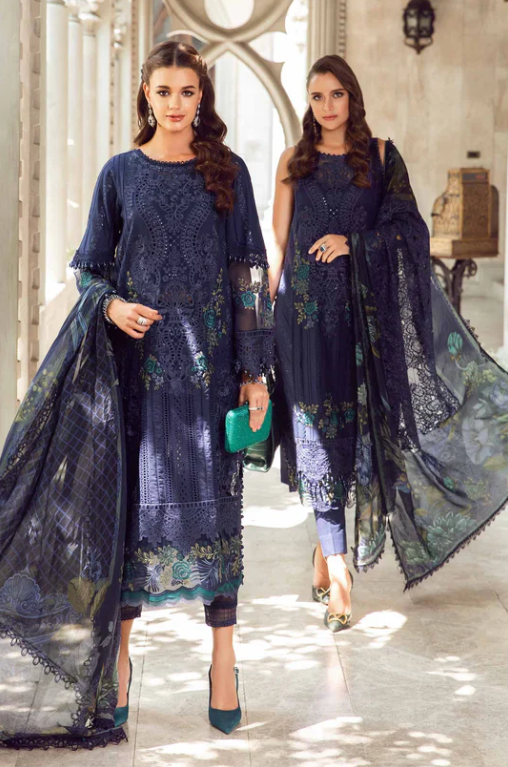 MARIA.B.Lawn 3 Pcs (Eid-09) - Image 2