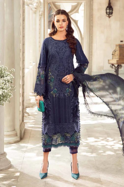 MARIA.B.Lawn 3 Pcs (Eid-09) - Image 5