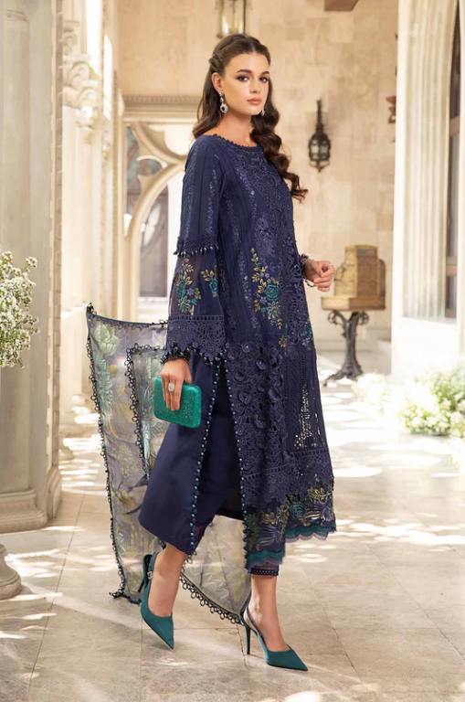 MARIA.B.Lawn 3 Pcs (Eid-09) - Image 6